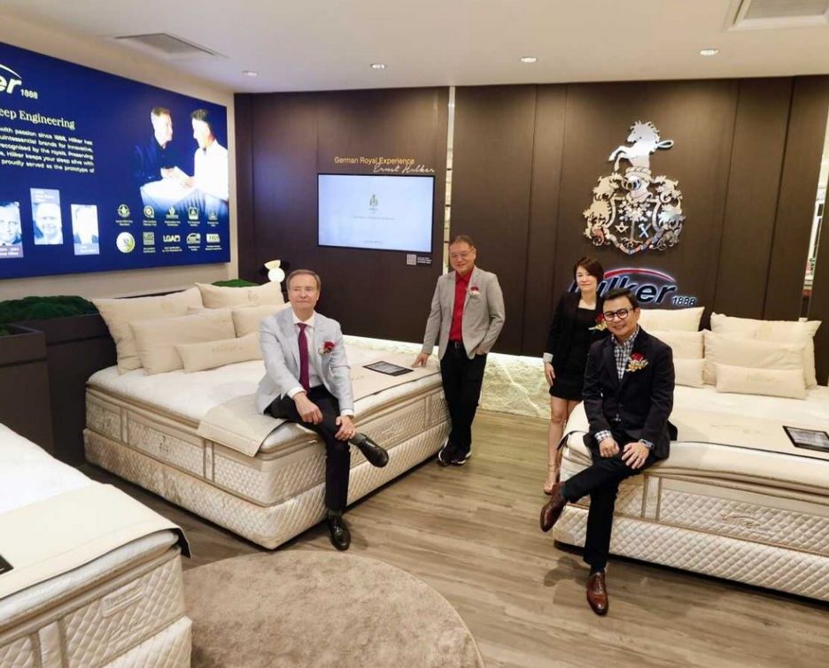 Peruncit melancarkan tilam jenama Jerman di KL