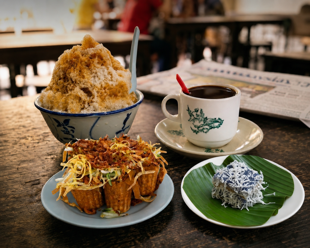 Kesukaran mencari kapur, bahan untuk membuat kuih dan cendol — Gambar dari Facebook Baba Low, Bangsar Utama